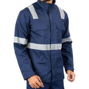 Veste de sécurité imperméable à capuche haute visibilité réfléchissante pour l'hiver, coupe ample, pour le travail en extérieur (vente en gros) - Product Image 3