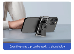 Nouveau trépied flexible pour téléphone avec télécommande sans fil, support de trépied réglable pour iPhone pour l'enregistrement vidéo et le vlogging - Product Image 6