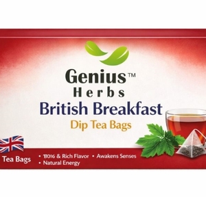 Sachets de thé pour petit-déjeuner britannique traditionnel, arôme riche, goût intense, idéal pour la vente en gros et la distribution au détail - Product Image 1