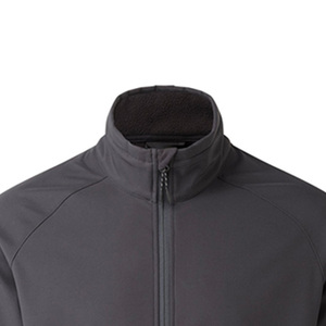 Chaqueta Softshell Ligera para Hombre, Resistente al Viento, Ropa de Abrigo para Exteriores con Tela Elástica Cómoda para Senderismo, Camping y Viajes - Product Image 6
