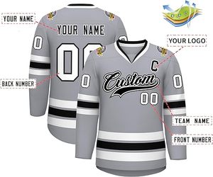 Maillots de hockey sur glace sublimés personnalisés professionnels – Nouveaux uniformes sur mesure pour joueurs de hockey sur glace - Product Image 1