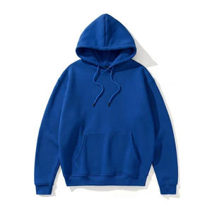 Sweat à capuche oversize pour homme de haute qualité, uni, avec logo personnalisé, doux et confortable, brodé - Product Image 1