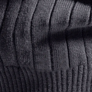Pull en molleton gris foncé pour homme, col ras du cou, manches longues, décontracté, 100% coton, séchage rapide, respirant, écologique - Product Image 4