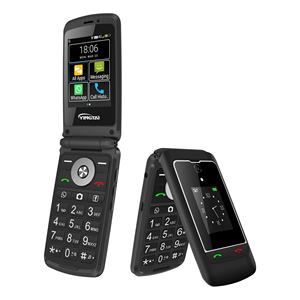 Téléphone portable <span class=keywords><strong>basique</strong></span> Android avec Wifi, GPS, double écran, clavier pour seniors, 4G - Product Image 5
