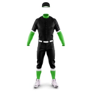Uniforme de Béisbol Personalizado para Adultos, de la Mejor Calidad, Diseño Transpirable 2026, Sublimado, con Botones, Manga Corta, Tallas Grandes - Product Image 4