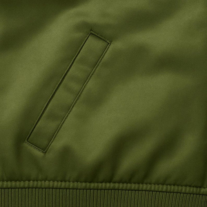 Chaqueta Bomber Varsity de Satén Fabric Studio, Bordado Personalizado, Unisex, Estilo Urbano, Ecológica, Transpirable, Cuello Alto, Cierre de Cremallera - Product Image 4