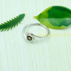 Smoky <b>Quartz</b> <b>Ring</b> 925 Sterling Silver <b>Ring</b> Wedding Engagement <b>Rings</b> for Women Smoky <b>Quartz</b> Jewelry Christmas Birthday Gift - Product Image 6