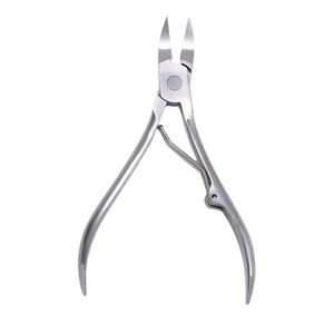 BAFA SURGICAL INSTRUMENTS Coupe-ongles professionnels en acier inoxydable 12,5 mm, lame courbée, pointe acérée, style classique pour les ongles - Product Image 1