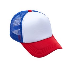 5 Panel High Quality Sports Embroider Printing Your logo Custom Cap Mesh Foam Trucker <b>Hat</b> - Product Image 4