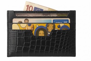 WRIZA Handcrafted Genuine Leather RFID Protected <b>Card</b> <b>Holder</b> <b>for</b> Men | Slim 6 <b>Card</b> Slot Minimalist Credit <b>Card</b> <b>Wallet</b> Party - Product Image 6