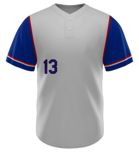 Maillot de baseball personnalisé à rayures fines pour hommes, uniforme d'équipe à boutons, respirant, séchage rapide, fournisseur OEM ODM - Product Image 2