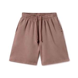 OEM Streetwear 100% Cotton Fleece Custom Logo Men Gym <b>Shorts</b> 5 Inch Workout Sports French Terry Cargo Running Men <b>Sweat</b> <b>Shorts</b> - Product Image 1