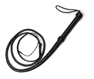 Látigo profesional para toros con trenza de cuero de grano completo, ideal para espectáculos de acrobacias, habilidades vaqueras, equitación y caza. - Product Image 5