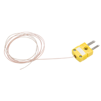 TECPEL Sonde à thermocouple TPK-01-40G de type K extrêmement mince, 10 pièces