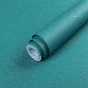 Papel Tapiz Autoadhesivo Color Verde Azulado, 15.7'' x 118'', Vinilo Impermeable para Encimeras de Baño y Cocina, Papel de Contacto Removible - Product Image 1