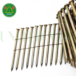 Clavos en rollo galvanizados de calidad de exportación, 15 grados, vástago liso/roscado, 3" x 0.120, 4500 unidades, para fabricación de palets, caja para pistola neumática - Product Image 2