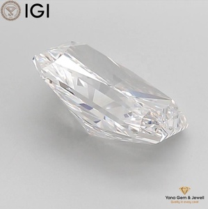 Diamant CVD cultivé en laboratoire de 3,50 carats, couleur D, clarté VVS1, taille radiant, certifié IGI pour pendentif Royal Brilliance - Product Image 3