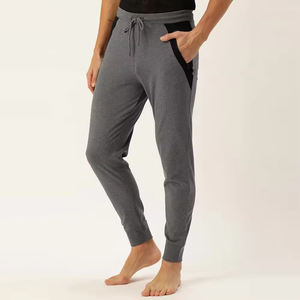Pantalon de jogging pour hommes avec poches latérales, style décontracté, pour la gym et le fitness, effet délavé - Product Image 2