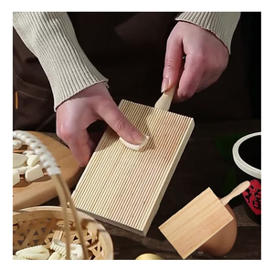 Customised Beech Wooden <b>Pasta</b> Making Gnocchi Board Kitchen Gadget For Homemade <b>Pasta</b> Macaroni & Noddle - Product Image 1
