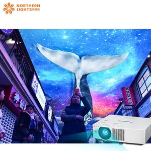 Écran de plafond interactif Scène de forêt profonde Source de <span class=keywords><strong>film</strong></span> Écran LED Effets visuels Projection Projecteur holographique intérieur - Product Image 1