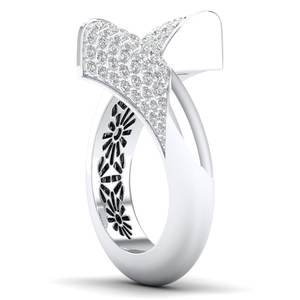 REYES – bagues de fiançailles exquises en argent Sterling 925 pour femmes, bijoux de mariage scintillants à taille ronde brillante, 1,4 ct, Moissanite - Product Image 3