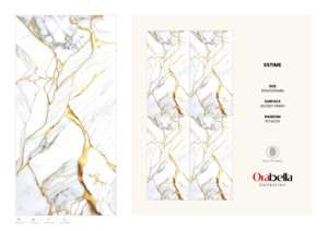 Azulejo de Porcelana Pulido Premium 600x1200, Superficie de Alto Brillo, Gran Tamaño, Moderno, para Paredes y Pisos, Residencial y Comercial - Product Image 4