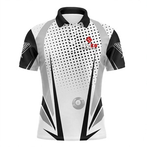 Camiseta Polo de Billar de Secado Rápido para Hombre, Diseño de Bola de Snooker con Estampado Digital, Manga Corta, Ropa Deportiva Informal - Product Image 5