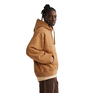 Sudadera con capucha de gran tamaño de algodón 100% de alta calidad para hombre Diseño liso Impresión digital de alta resolución Patrón 3D Logotipo de lana de invierno - Product Image 3