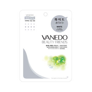 Masque à l'essence VANEDO [Blanc] – Beauté coréenne, soins de la peau coréens, cosmétiques coréens, masque visage sans cruauté animale, apaisant, éclatant, au collagène - Product Image 1
