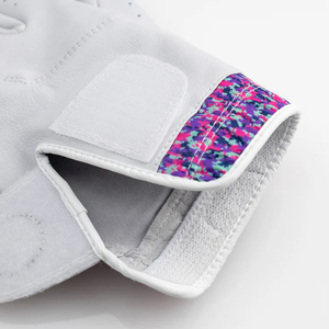 Guantes de Golf Rosas Personalizados con Logotipo para Mujer, de Microfibra Suave, Cuero Sintético Transpirable, Guantes de Golf para Dama, Rendimiento en Todo Tipo de Clima - Product Image 4