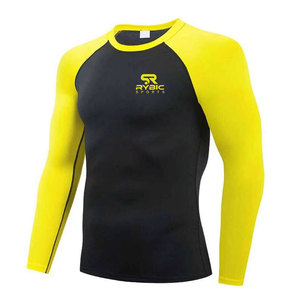 Premium <b>Athletic</b> Fit Best Selling Rash Guard Moisture Wicking Fabric Personalized Printing Service Online Sale - Product Image 1