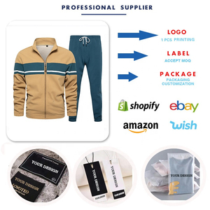 Wholesale Custom <b>Men</b>’s Sports Compression Running Suit O Neck Training Fitness Wear 3D Print Athletic <b>Set</b> - Product Image 4