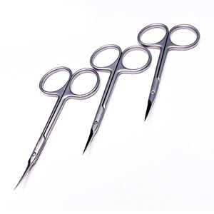 Tijeras Profesionales de Acero Inoxidable para Pedicura y Manicura, con Punta Curva para Recortar Cutículas y Eliminar Piel Muerta - Product Image 3