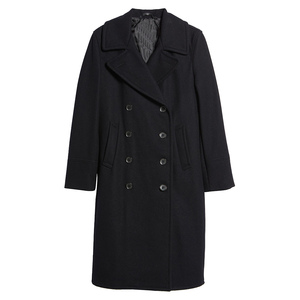 Manteau long en laine croisé pour homme, matelassé en coton, chaud et épais, pour l'hiver - Product Image 1