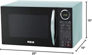 อาร์ซีเอ RMW953 0.9 คิว เตาอบไมโครเวฟแบบตั้งโต๊ะพร้อมจอแสดงผลขนาดใหญ่ สีฟ้า - Product Image 4