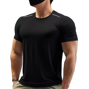 T-shirt de sport pour homme de qualité supérieure avec logo personnalisé, technologie de séchage rapide pour l'entraînement sportif - Product Image 1
