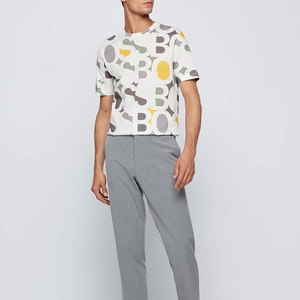 T-shirts surdimensionnés pour hommes en polyester/coton, écologiques, respirants, avec logo personnalisé imprimé sur le devant, couleur unie, prix abordable, vente en gros - Product Image 4