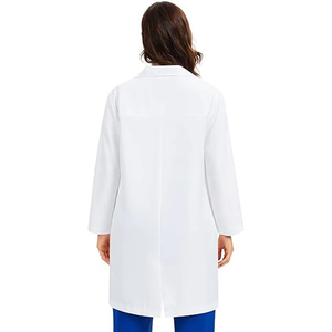 Bata de Laboratorio de Manga Larga para Doctora, Bata Blanca para Salón de Belleza, Maestra, Enfermera, Productos de Laboratorio, Bata de Farmacia - Product Image 2