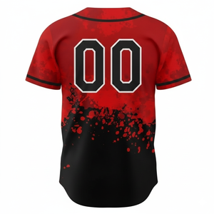 Camiseta de Béisbol de Manga Corta para Hombre 2026, Logotipos de Equipo Personalizados Cosidos y Bordados, 100% Poliéster, Camisetas de Béisbol de Color Personalizado - Product Image 3