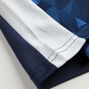 Latest Design <b>Men's</b> Soccer Uniform Set Breathable Polyester Eco-Friendly OEM Service New Arrival Team Name Customizable - Product Image 3