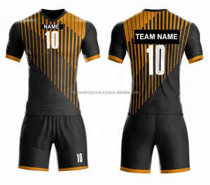 Uniformes de Fútbol de Alta Calidad con Impresión Digital, 100% Poliéster, Manga Corta, Ropa de Equipo con Logotipo Personalizado, Secado Rápido y Transpirable - Product Image 5