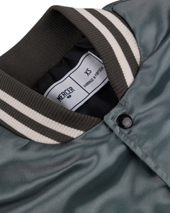 OEM Custom Made Men Satin <b>Jackets</b> Long Sleeve Zipper Closure Stand Collar Canvas Fabric Winter Casual Wear Wholesale Waterproof - Product Image 4
