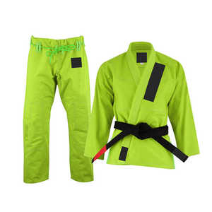 Kimono de Jiu-Jitsu Brésilien Fitness Concepts bleu, 100 % coton, pour homme adulte, coupe classique, tissu durable 220 g, impression personnalisée, ceinture noire - Product Image 2