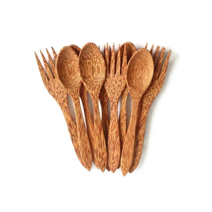 Cuillère en bois mignonne en forme de cœur, cuillère en bois naturel, cadeau, ustensiles de cuisine, fournisseur du Vietnam, en gros - Product Image 6