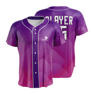 Camiseta de Béisbol y Sóftbol Sublimada al por Mayor para Mujer, Uniforme Deportivo Transpirable Personalizado para Equipos - Product Image 3