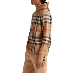 Sweat à capuche personnalisé pour homme, hiver, color block, en molleton de coton doux, décontracté, manches longues, OEM ODM, vente en gros - Product Image 2
