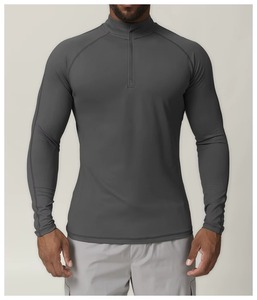 Custom Fitness T <b>Shirt</b> Manufacturer <b>Compression</b> Workout Tee Quick Dry Polyester Spandex Custom Logo OEM ODM Private Label Bulk - Product Image 1