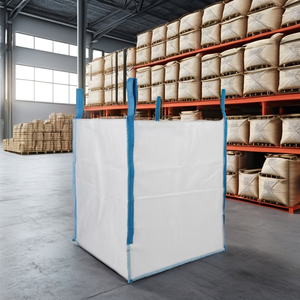 95x95x110 cm PP Jumbo Bag FIBC Super Sack Bulk Container Bag 1000kg <b>Load</b> Safe Packaging for Construction Materials - Product Image 2