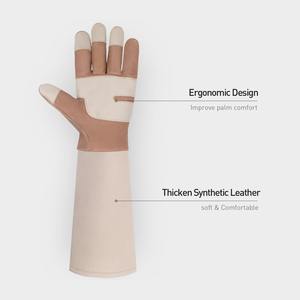 Guantes de Soldadura TIG de Piel de Cabra de Alta Calidad, Resistentes al Calor, Duraderos, Transpirables, Sin Silicona, Protección para las Manos para Uso Industrial - Product Image 5