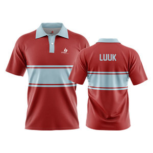 Chemise polo personnalisée, écologique, anti-rides, de haute qualité, mélange de polyester et de coton, logo personnalisé sur le devant, chemises décontractées pour hommes - Product Image 4